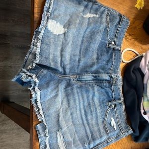 Aerie denim shorts